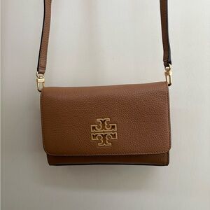 Tory Burch Tan Leather Crossbody Bag